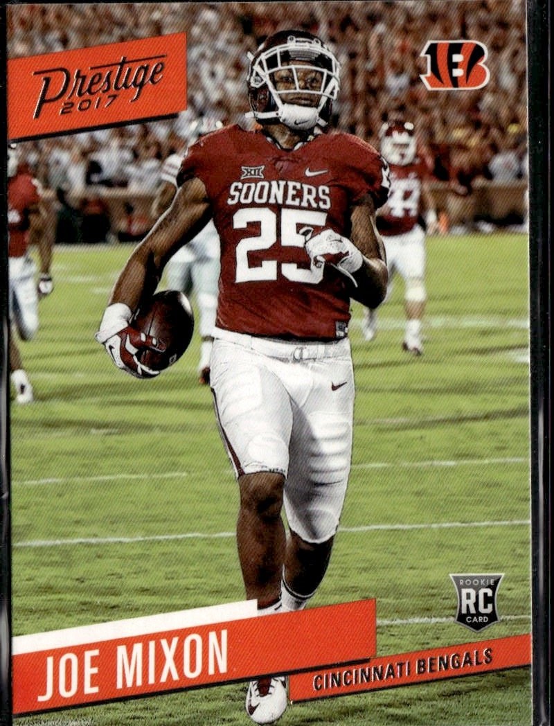 2017 Prestige Joe Mixon graded slab