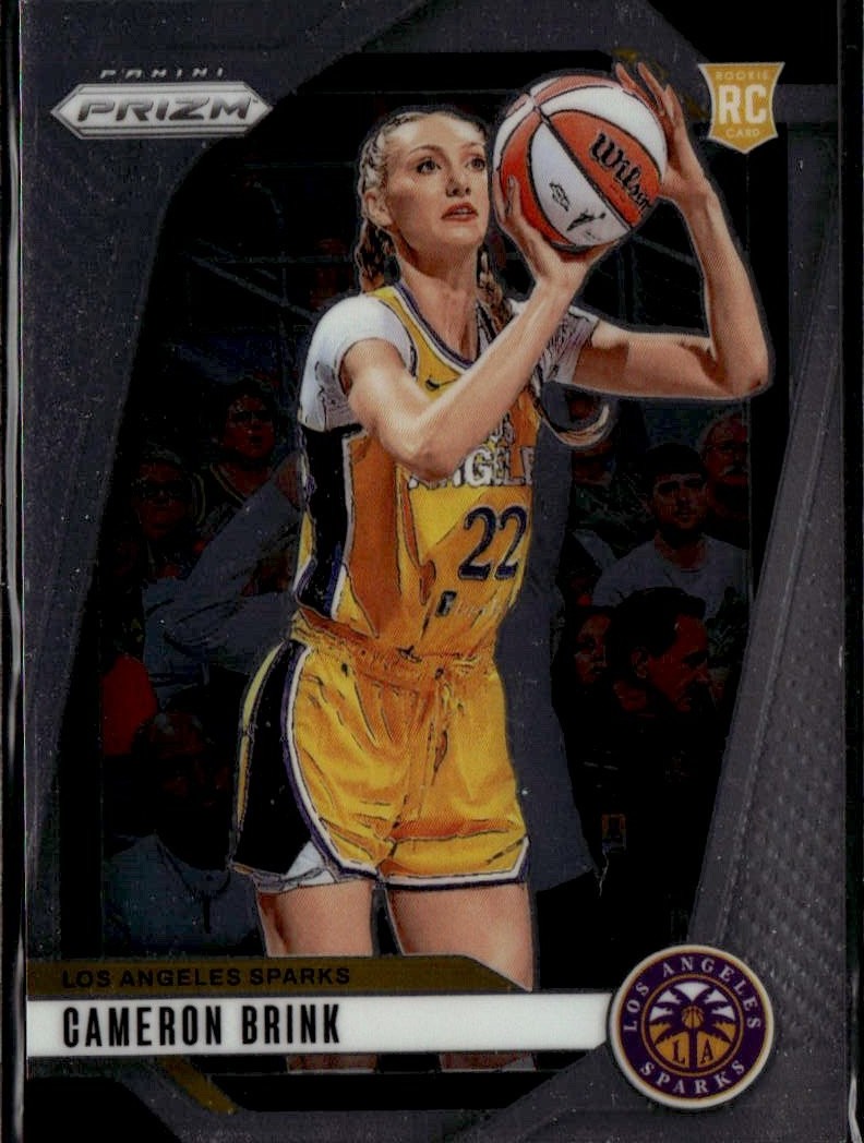 2024 Prizm Cameron Brink graded slab