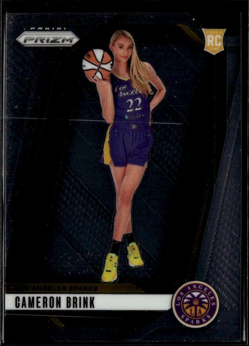 2024 Prizm Cameron Brink graded slab