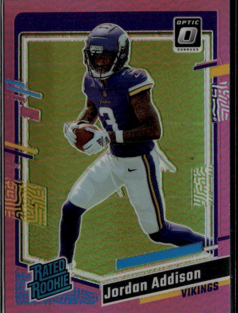 2023 Optic Jordan Addison graded slab