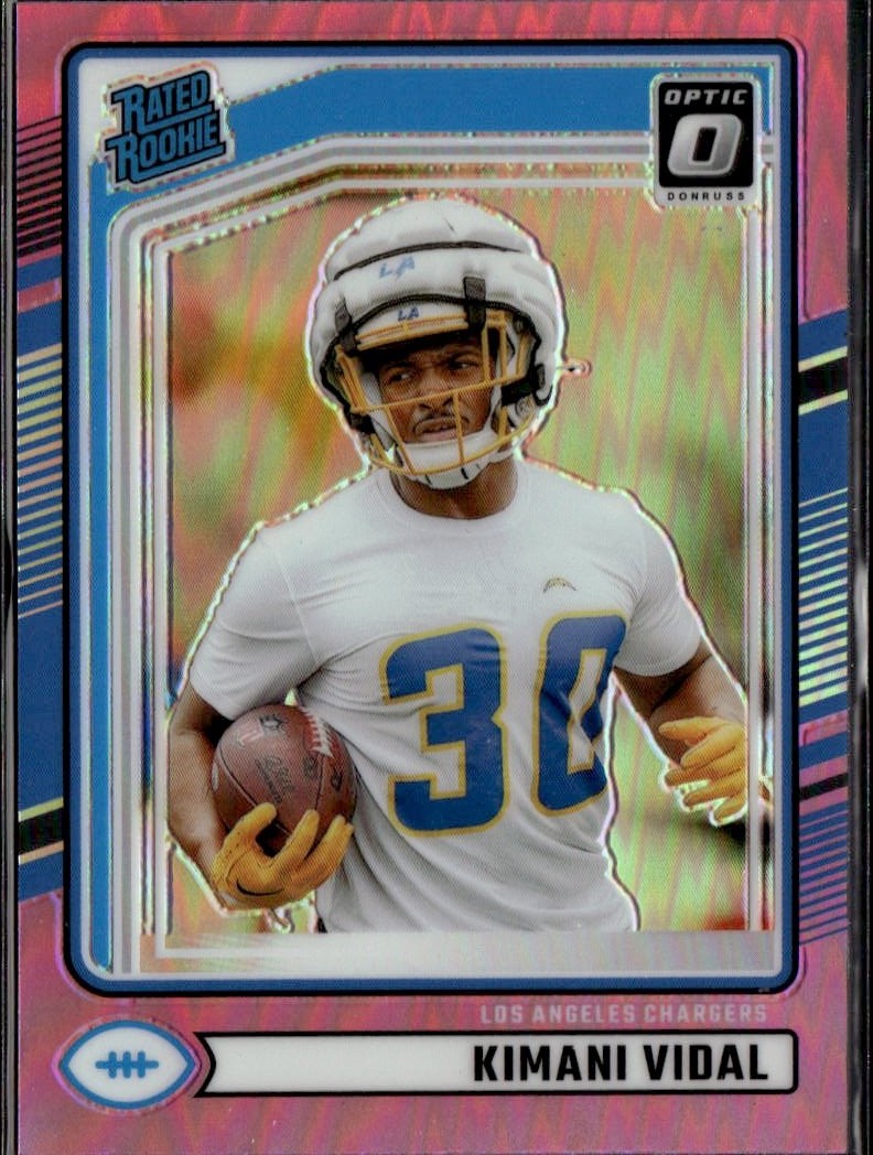 2024 Donruss Kimani Vidal graded slab