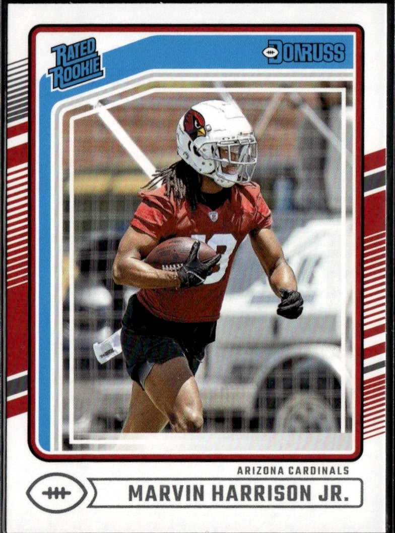 2024 Donruss Marvin Harrison Jr. graded slab