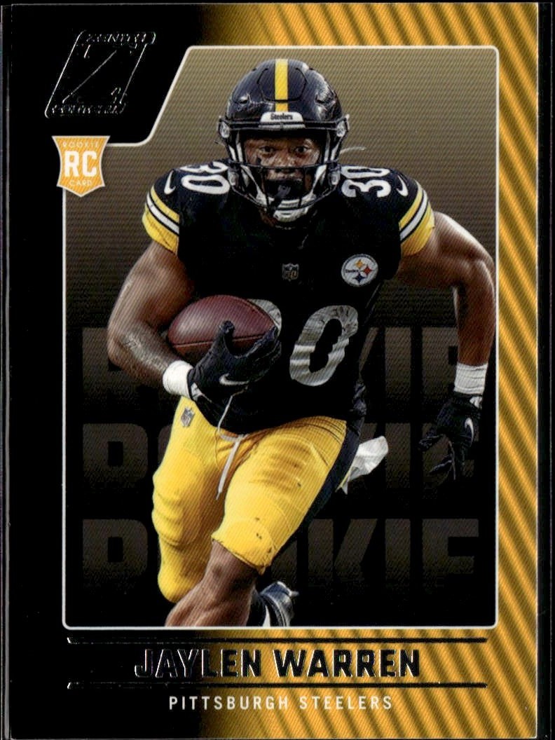 Jaylen Warren graded slab