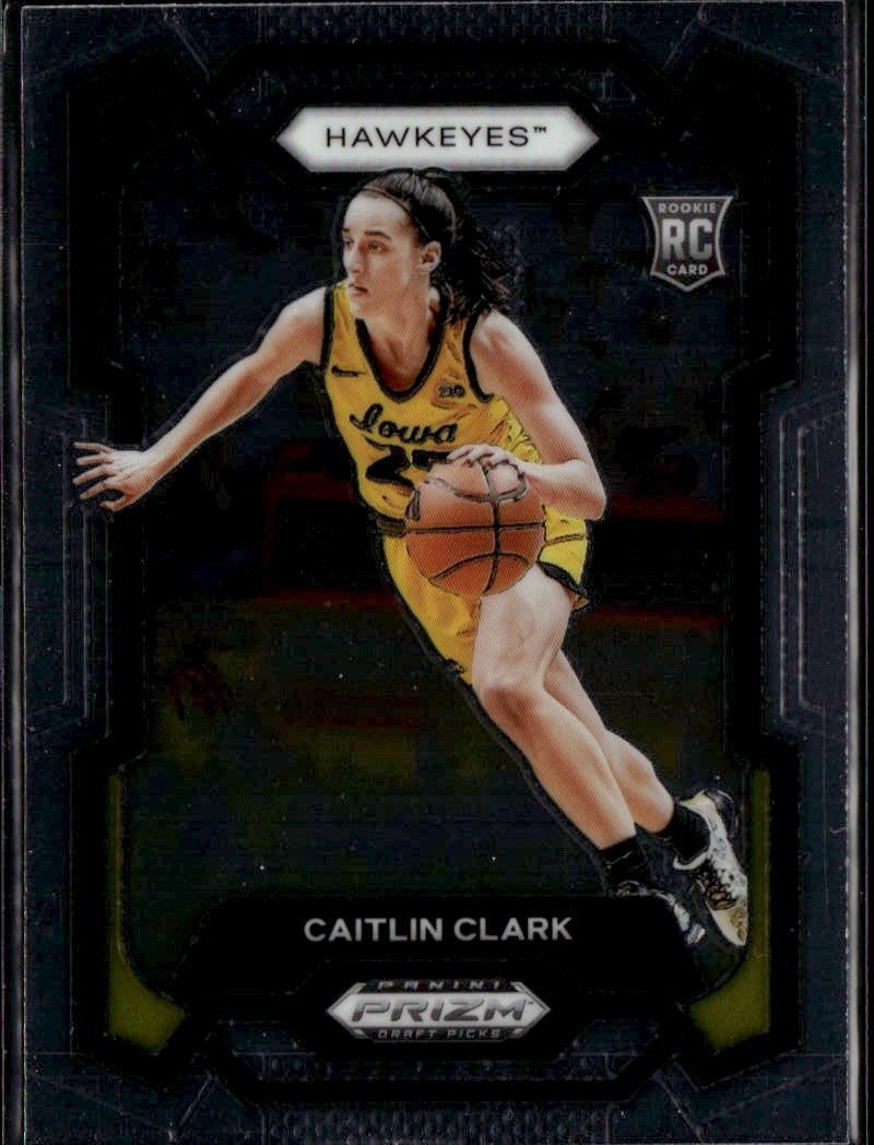 2024 Prizm Draft Picks Caitlin Clark graded slab
