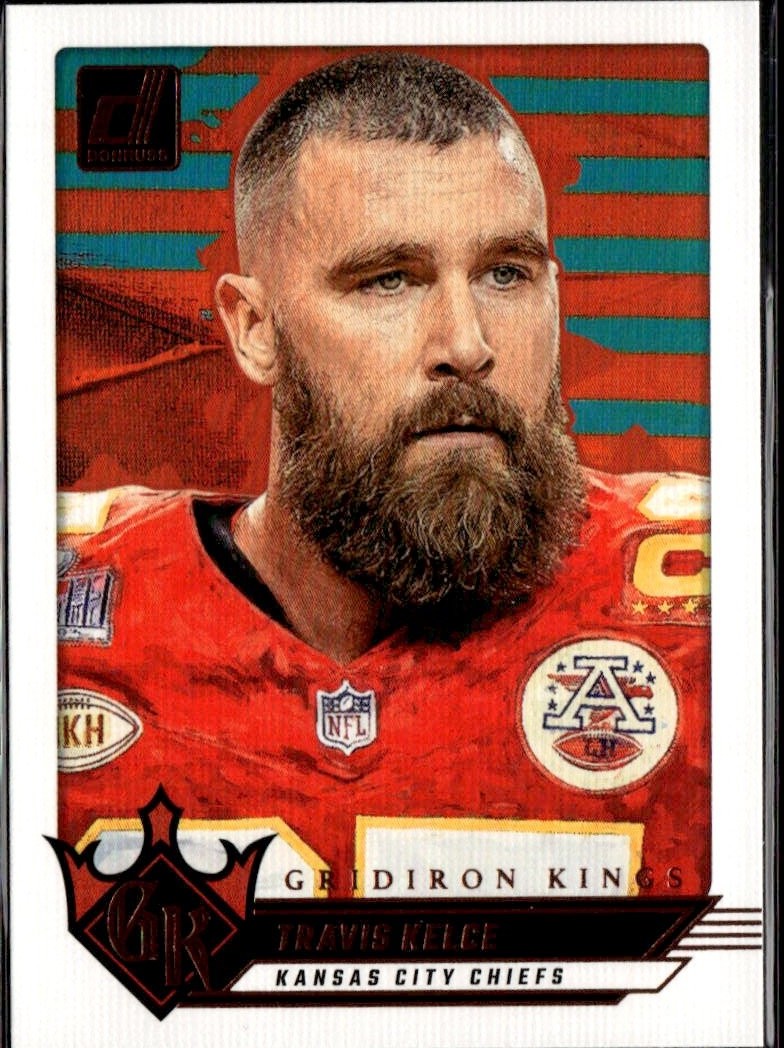 2024 Donruss Travis Kelce graded slab