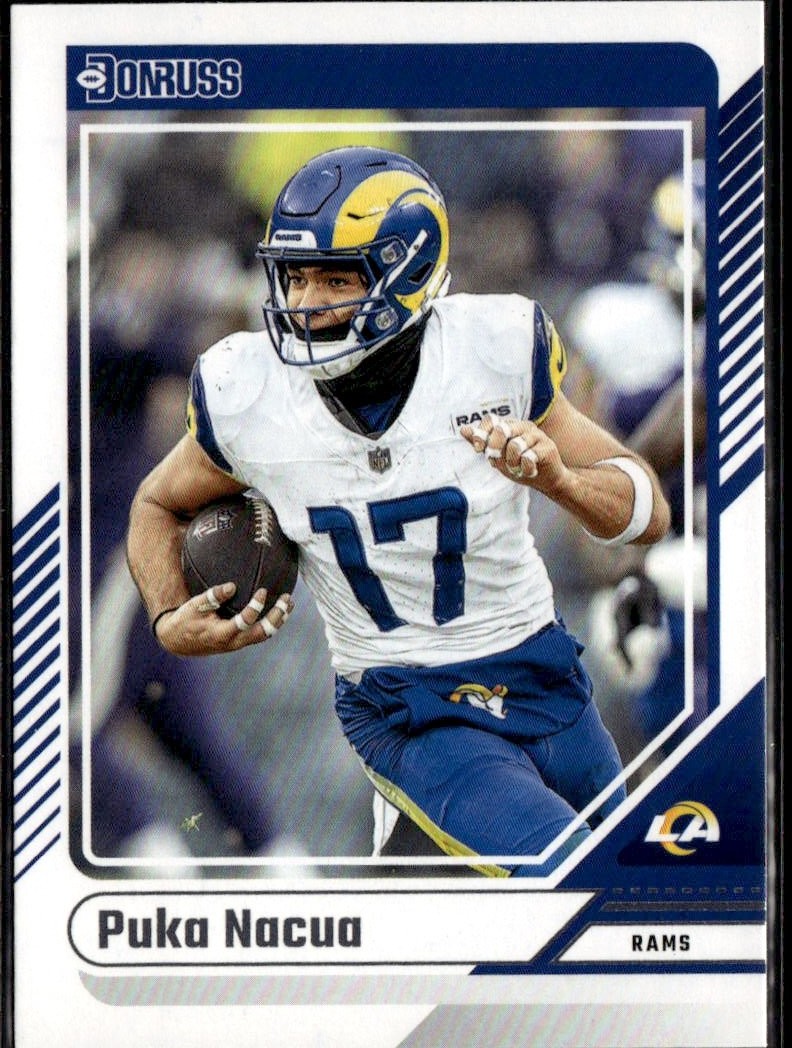 2024 Donruss Puka Nacua graded slab