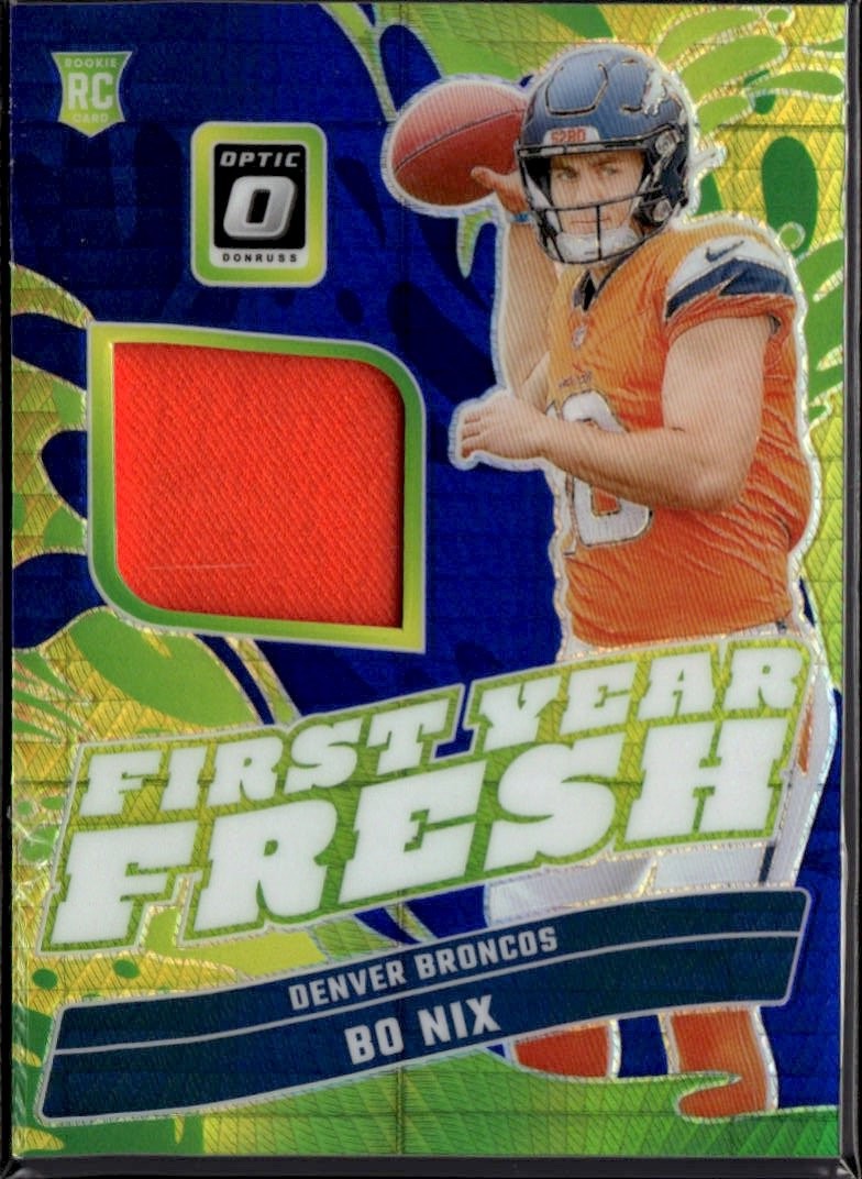 2024 Optic Bo Nix graded slab