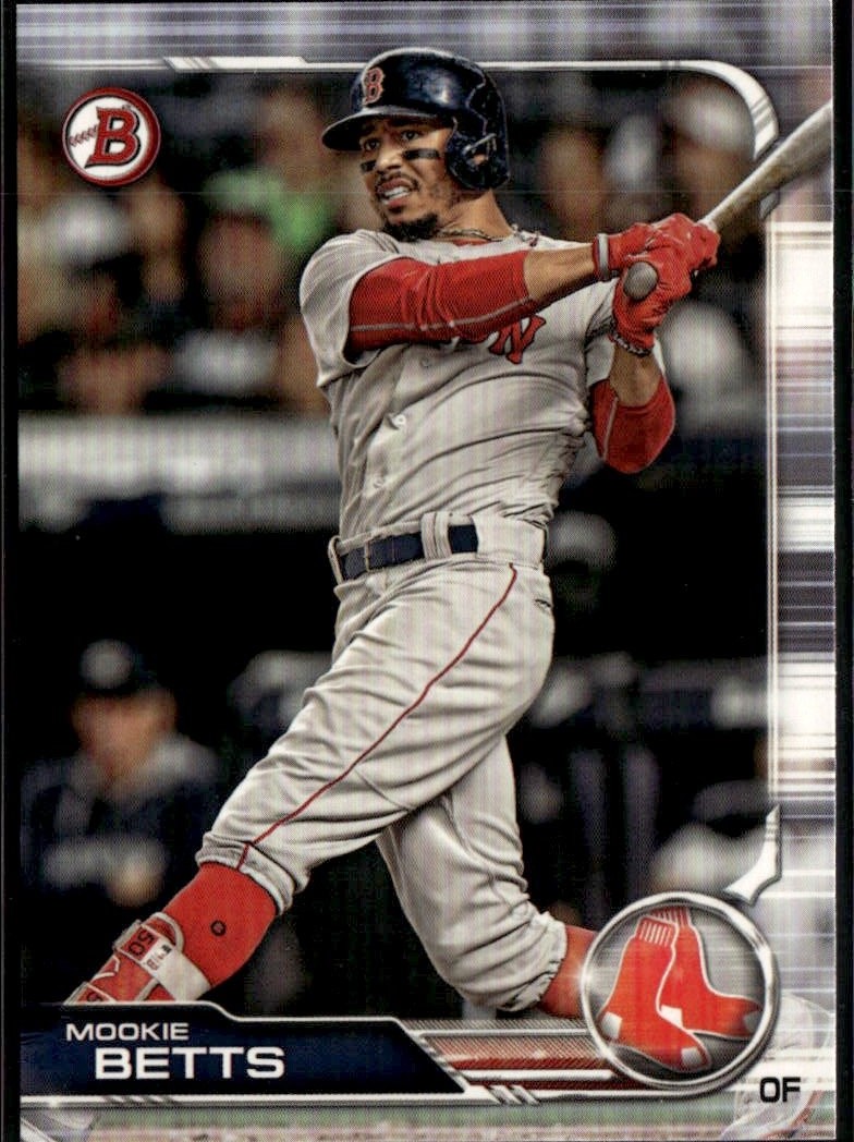 2019 Bowman Mookie Betts graded slab