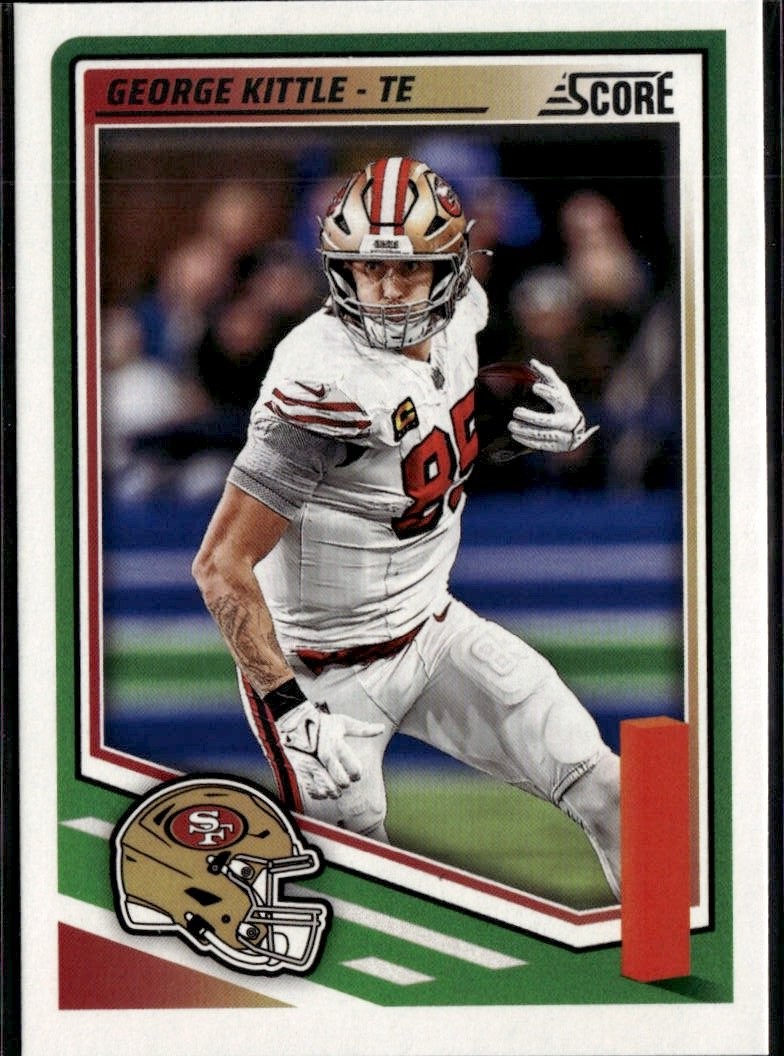 2025 Score George Kittle graded slab