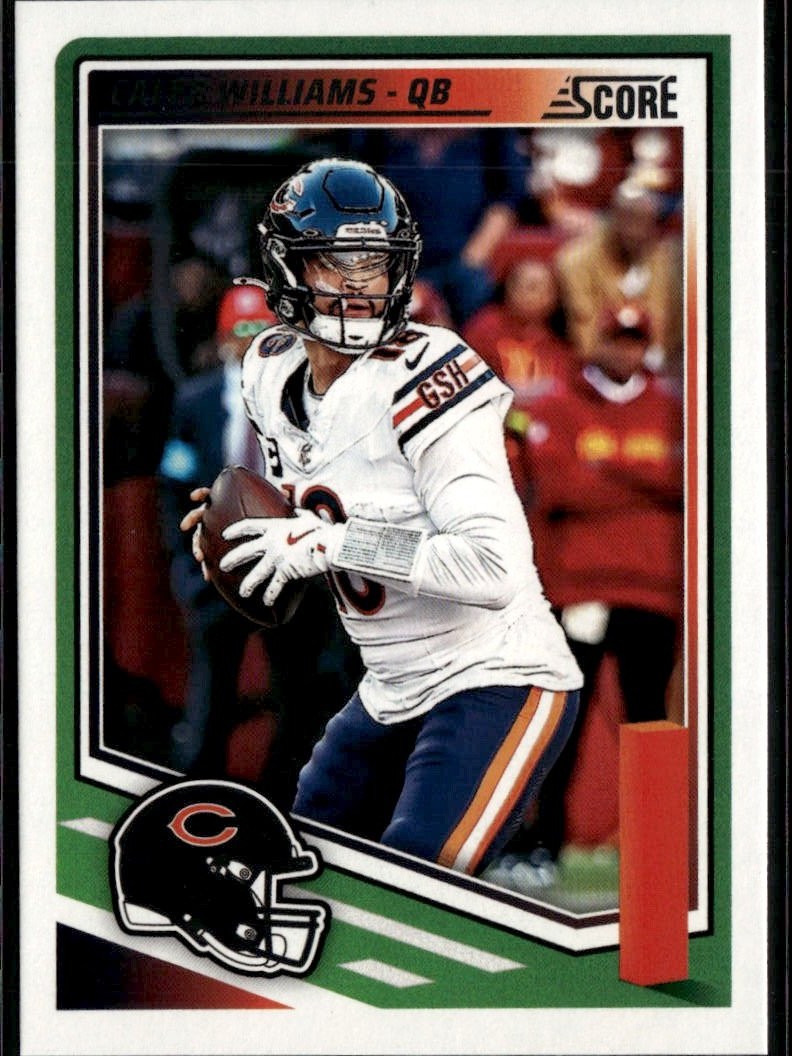 2025 Score Caleb Williams graded slab