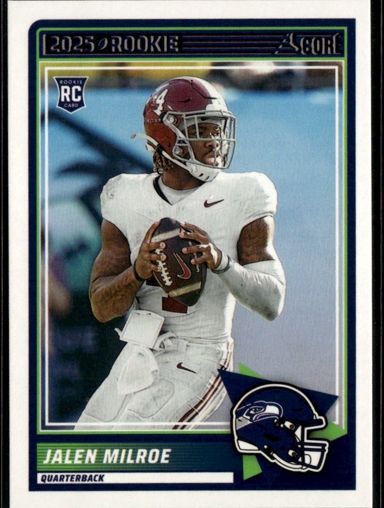 2025 Score Jalen Milroe graded slab