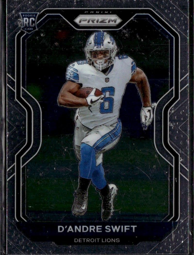 2020 Prizm D'Andre Swift graded slab