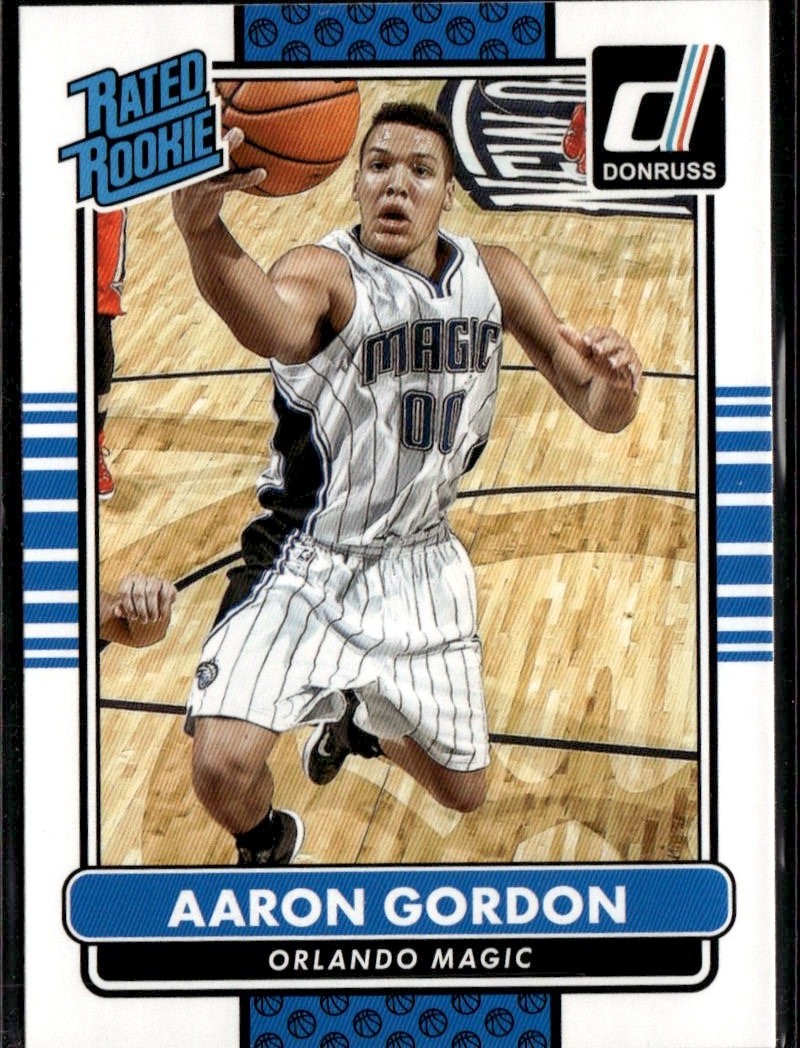2015 Donruss Aaron Gordon graded slab