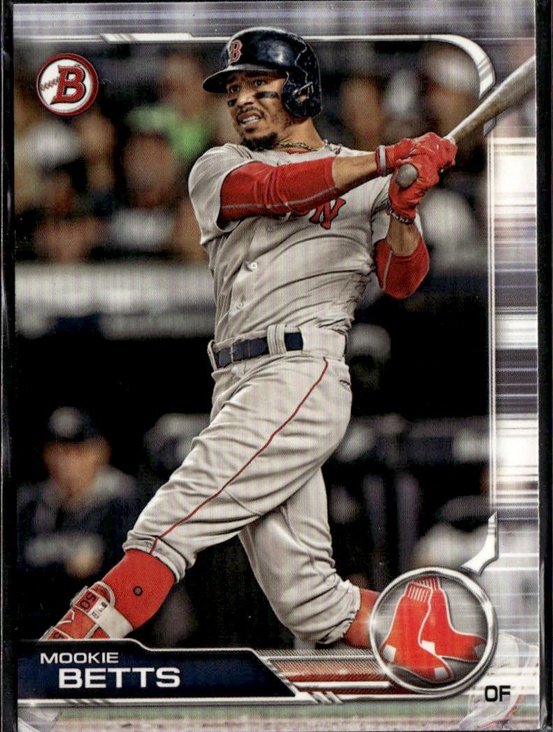 2019 Bowman Mookie Betts graded slab