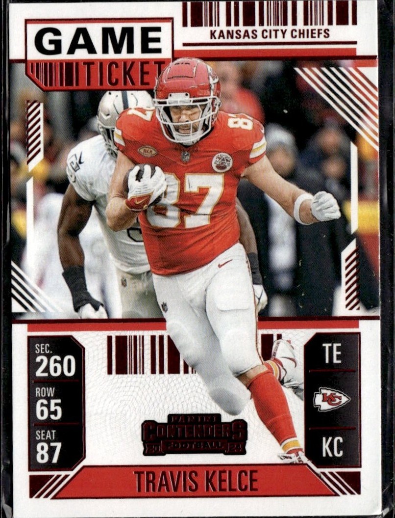 2024 Contenders Travis Kelce graded slab