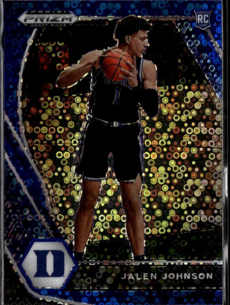 2021 Prizm Draft Picks Jalen Johnson graded slab