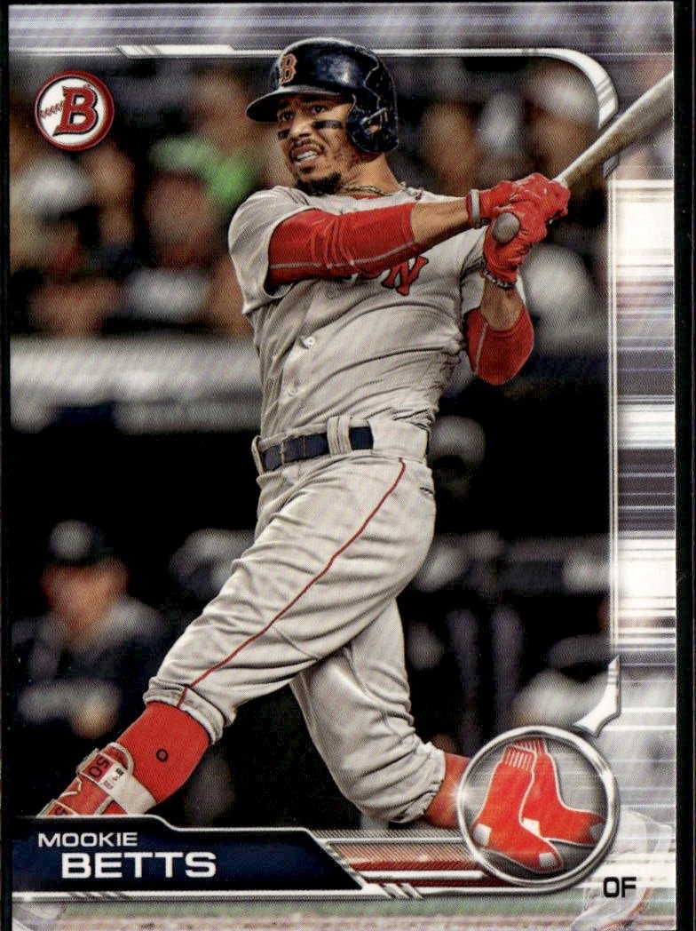 2019 Bowman Mookie Betts graded slab