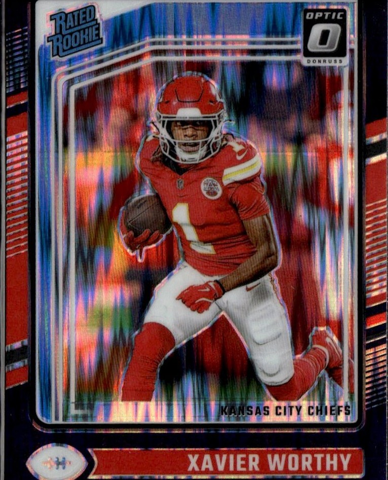 2024 Optic Xavier Worthy graded slab
