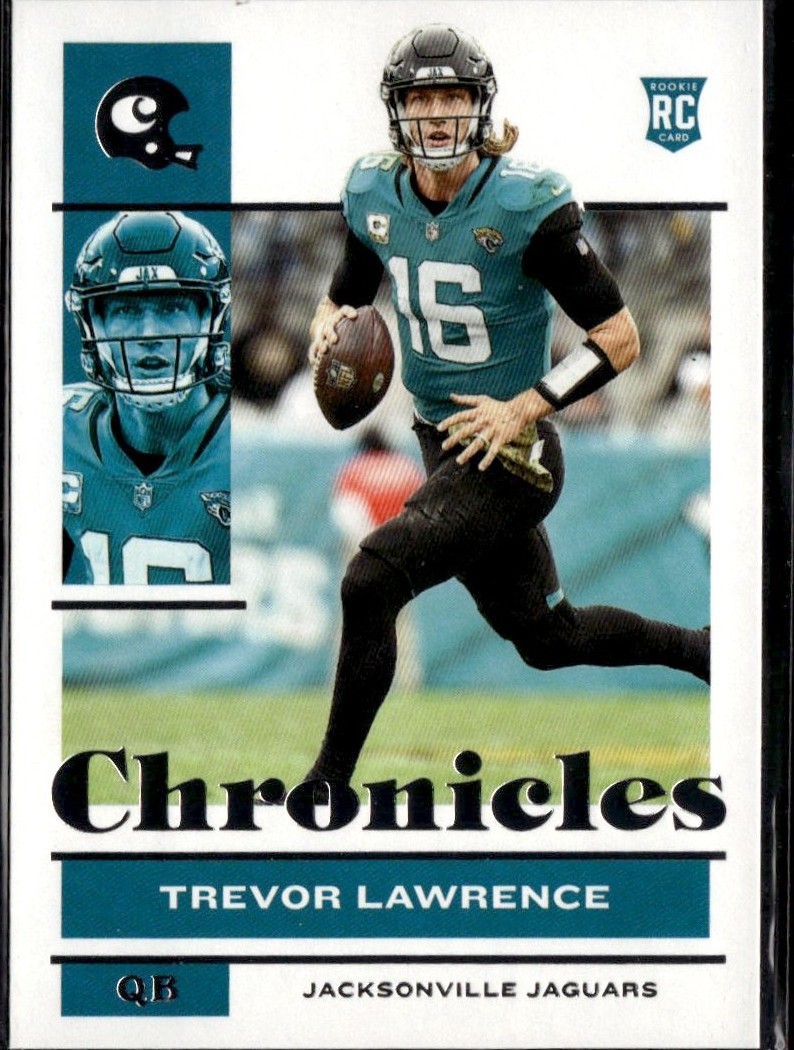 2021 Chronicles Trevor Lawrence graded slab