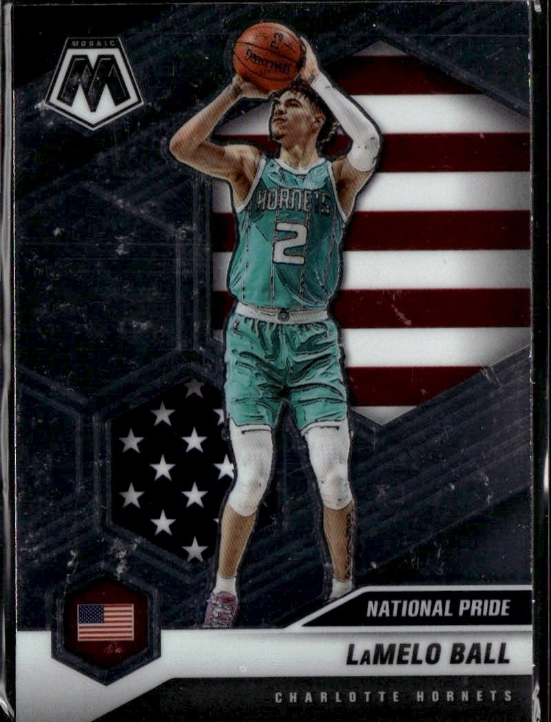 2020 Mosaic Lamelo Ball graded slab