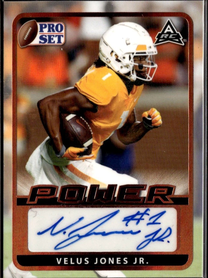 2021 Pro Set Velus Jones Jr. graded slab