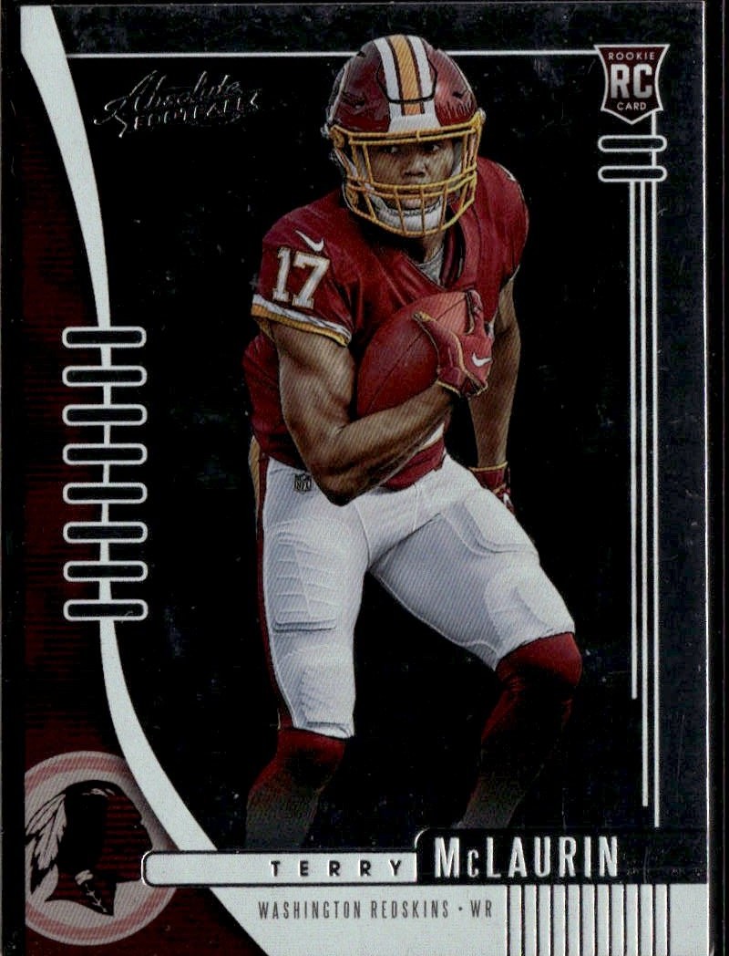 2019 Absolute Terry McLaurin graded slab