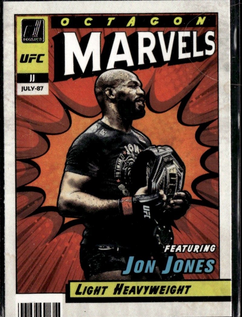 2022 Donruss UFC Jon Jones graded slab