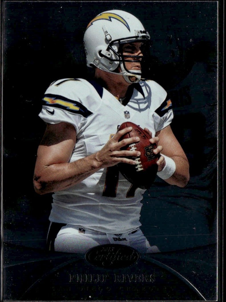 2013 Certified Philip Rivers graded slab