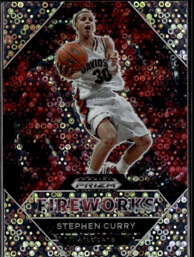 2021 Prizm Draft Picks Stephen Curry graded slab