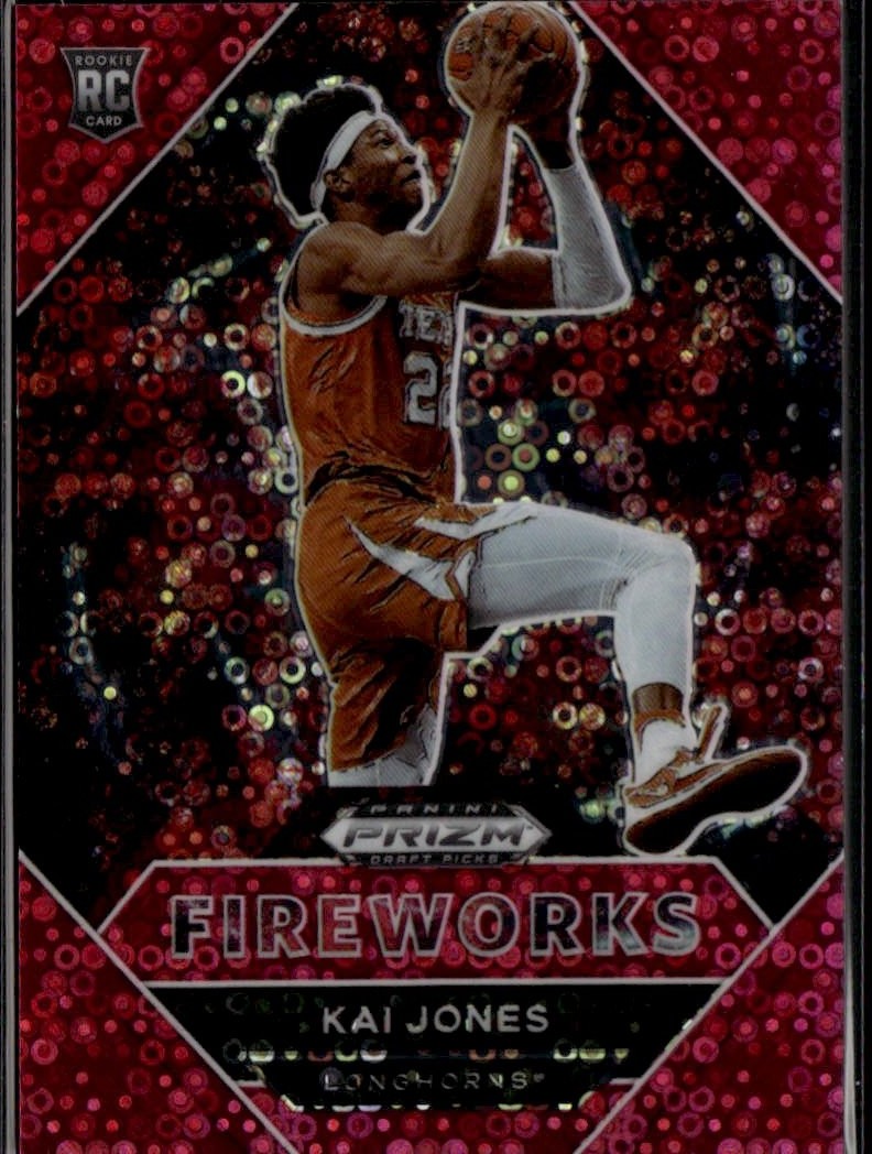 2021 Prizm Draft Picks Kai Jones graded slab