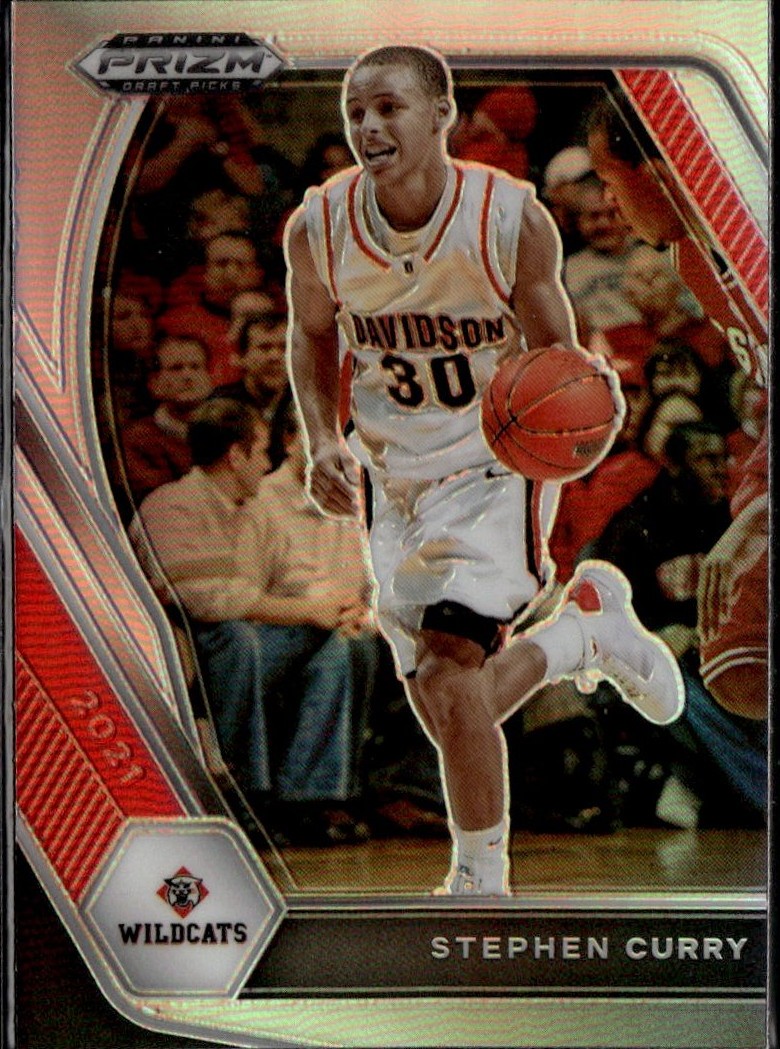 2021 Prizm Draft Picks Stephen Curry graded slab
