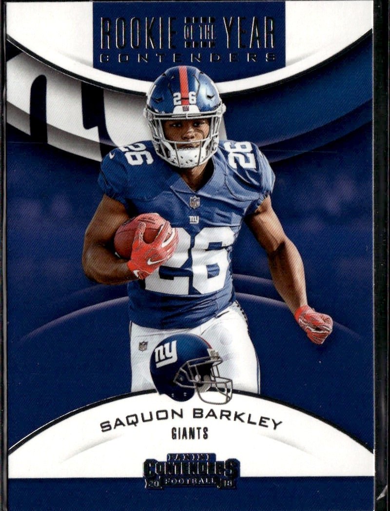 Saquon Barkley graded slab