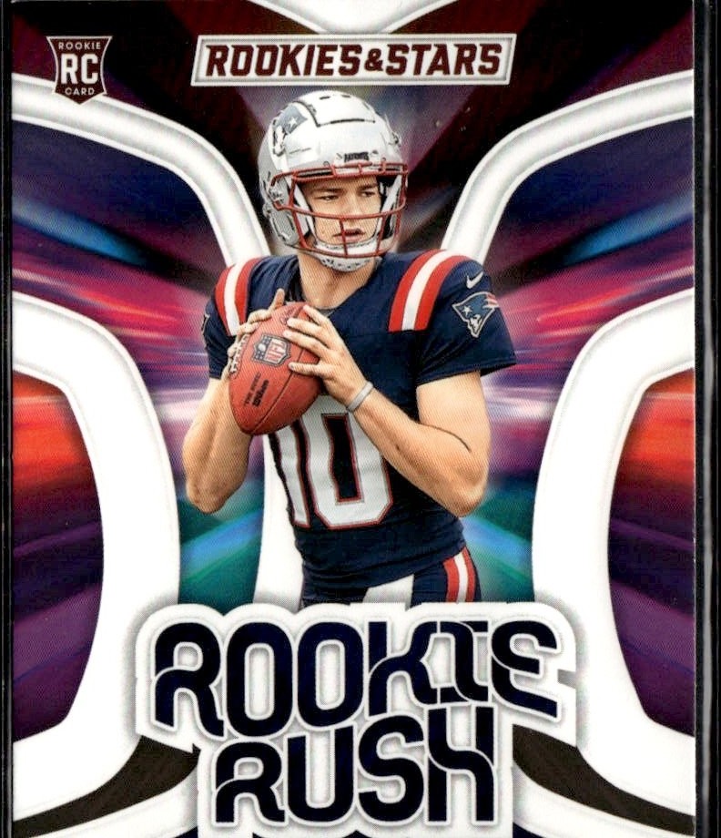 2024 Rookies & Stars Drake Maye graded slab