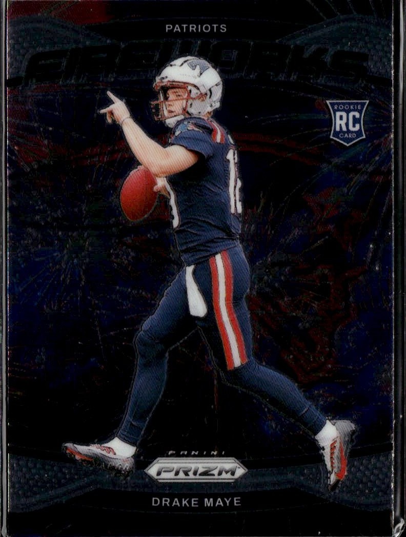 2024 Prizm Drake Maye graded slab