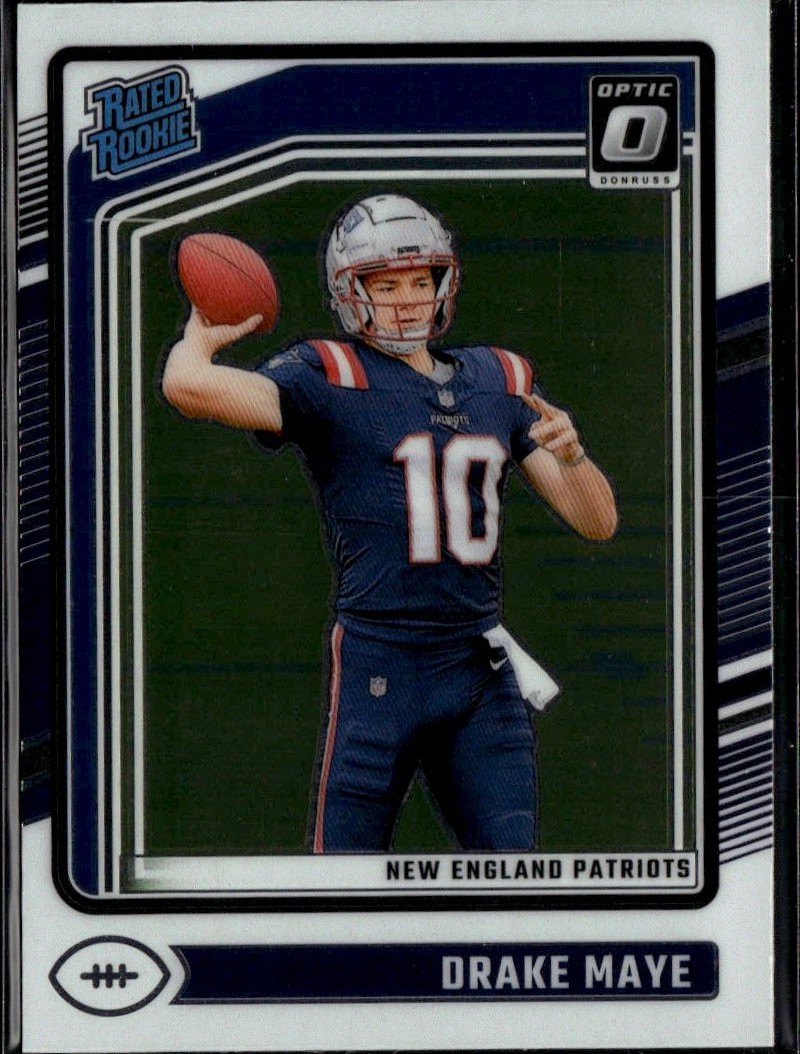 Drake Maye graded slab