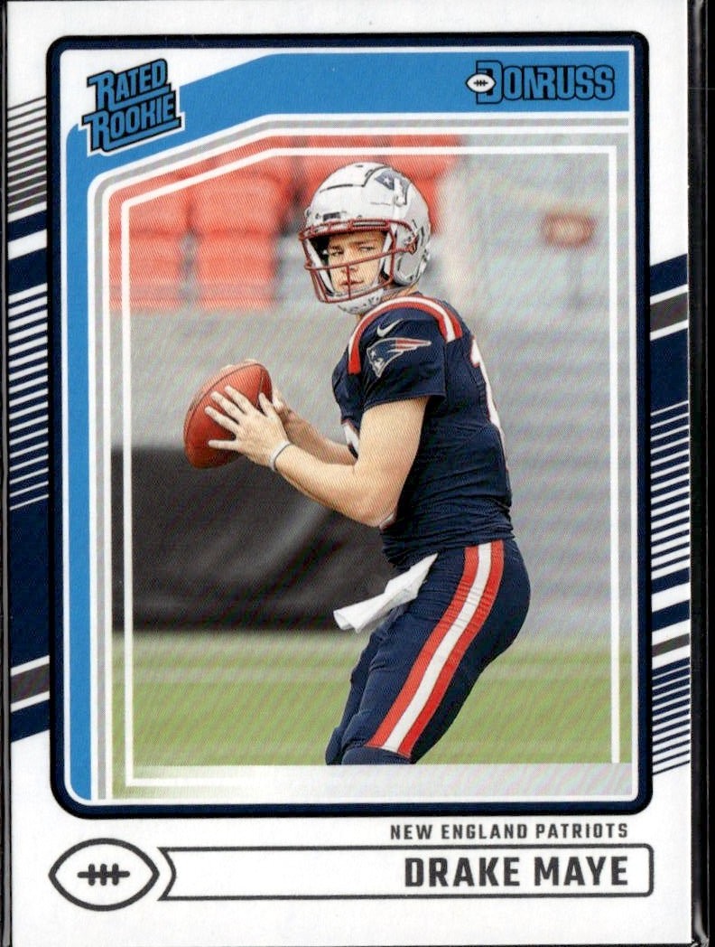 Drake Maye graded slab