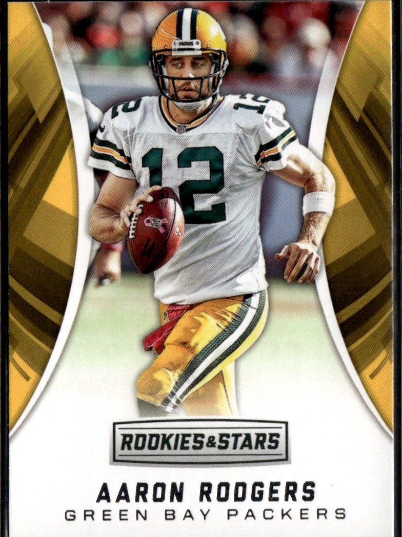 2016 Rookies & Stars Aaron Rodgers graded slab