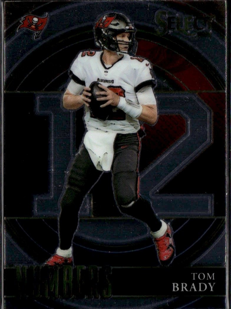2021 Select Tom Brady graded slab