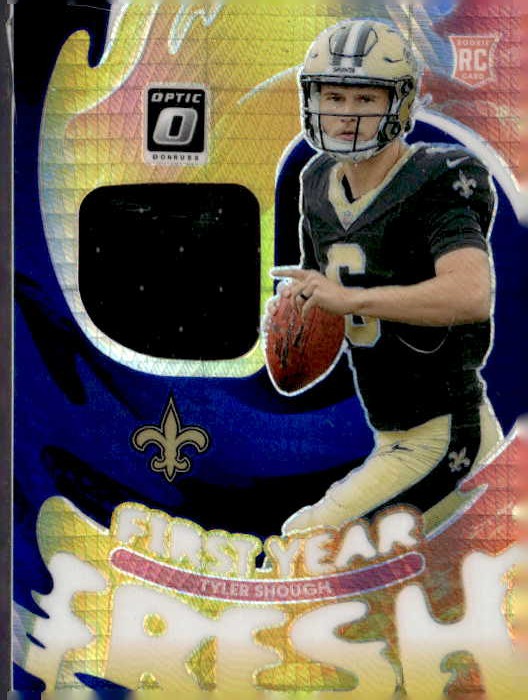 2025 Donruss Optic Tyler Shough graded slab
