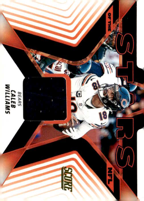 2025 Score Caleb Williams graded slab