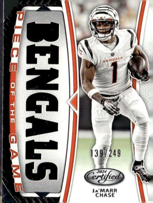 2024 Certified Ja'Marr Chase graded slab