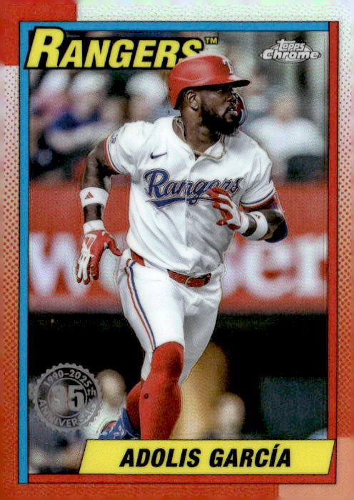 2025 TOPPS CHROME ADOLIS GARCÍA graded slab