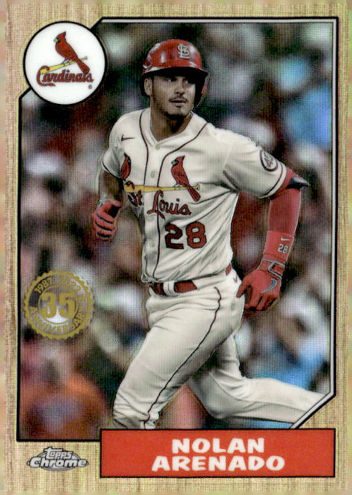 2022 TOPPS CHROME NOLAN ARENADO graded slab