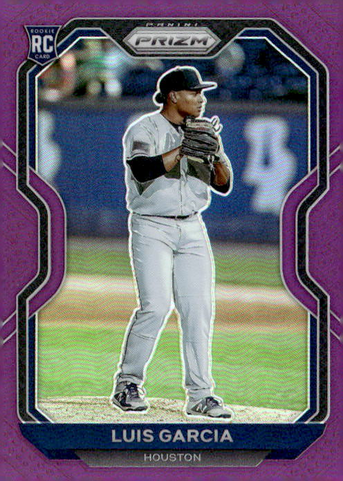 2021 PRIZM LUIS GARCIA graded slab