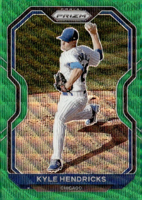 2021 PRIZM KYLE HENDRICKS graded slab