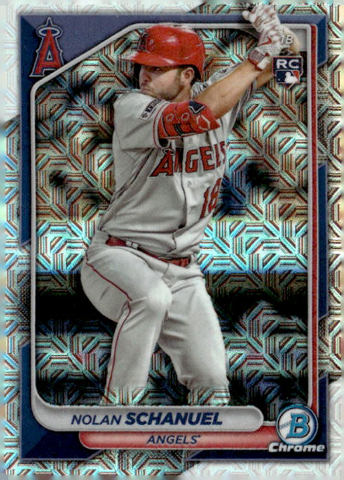 2024 BOWMAN CHROME NOLAN SCHANUEL graded slab