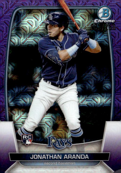 2023 BOWMAN CHROME JONATHAN ARANDA graded slab