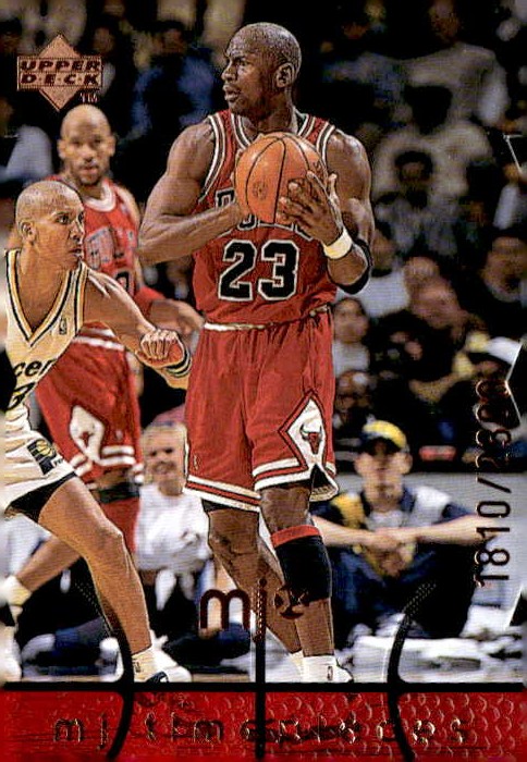 1998 Upper Deck Mjx Michael Jordan graded slab