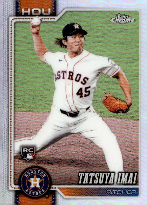 2026 Topps Chrome Tatsuyuki Imai graded slab