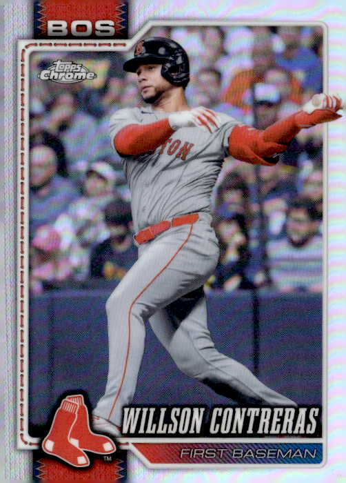 2026 TOPPS CHROME WILLSON CONTRERAS graded slab